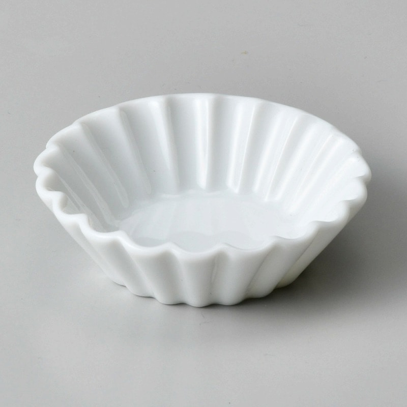 【直送品】金正陶器 ホワイトベーキングカップ丸大 1個（ご注文単位1個）