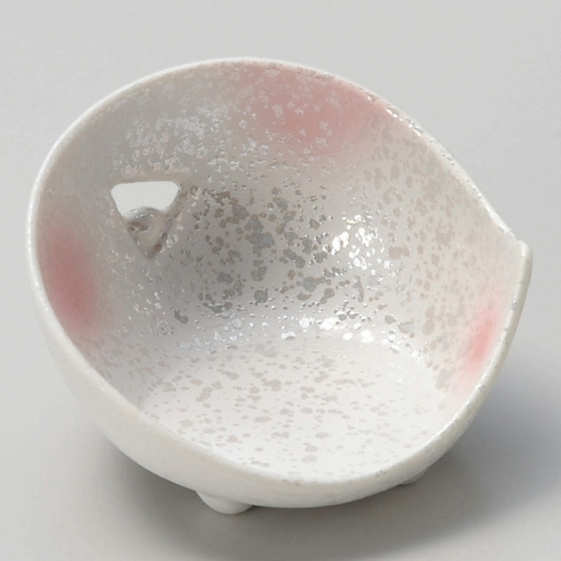 金正陶器 ピンク吹ラスターミニミニかまくら型珍味 1個（ご注文単位1個）【直送品】