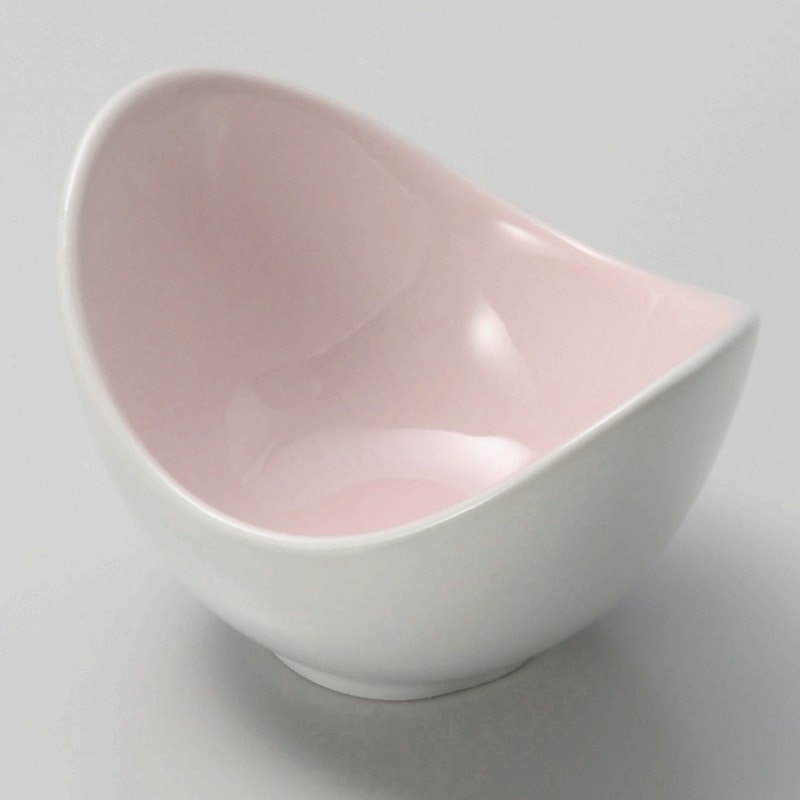 金正陶器 ピンク双葉珍味 1個（ご注文単位1個）【直送品】