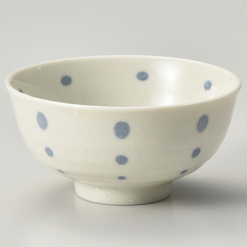 金正陶器 水玉（ブルー）茶碗 1個（ご注文単位1個）【直送品】