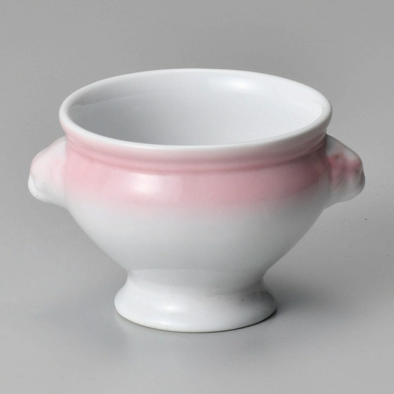 金正陶器 ピンク吹ライオントリフ（小） 1個（ご注文単位1個）【直送品】