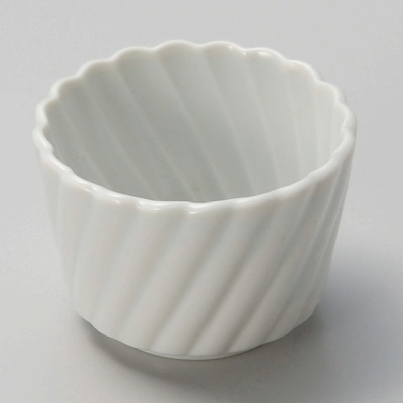 金正陶器 青白ネジリ菊型珍味 1個（ご注文単位1個）【直送品】