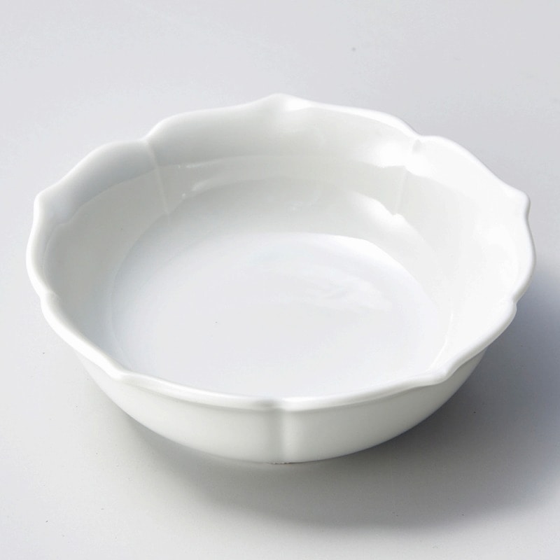 【直送品】金正陶器 青白桔梗型平鉢 1個（ご注文単位1個）