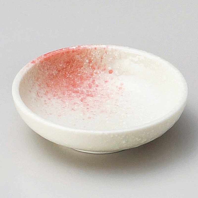 【直送品】金正陶器 ピンク吹厚口２.５皿 1個（ご注文単位1個）