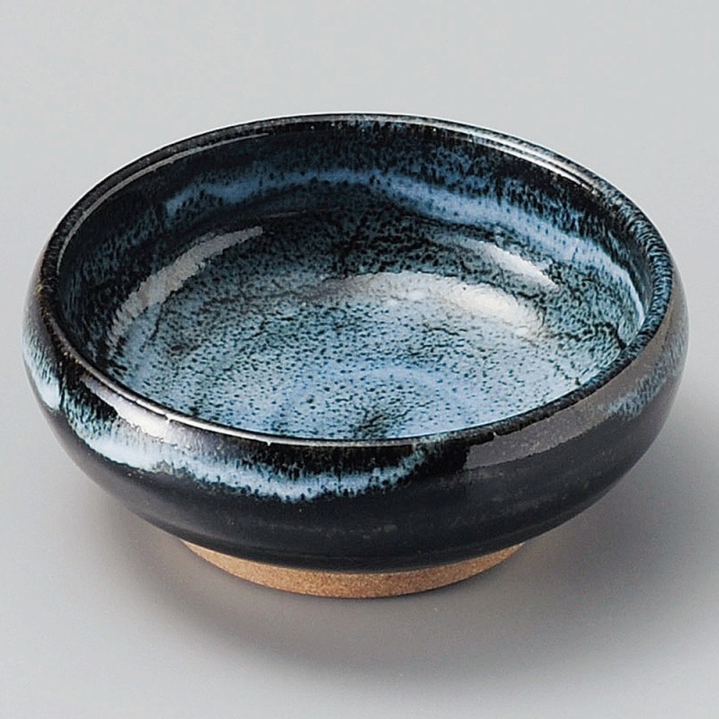 【直送品】金正陶器 青チタン３.３小鉢 1個（ご注文単位1個）