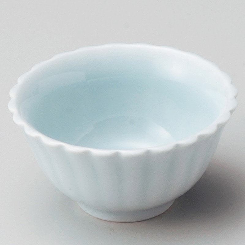 金正陶器 青白磁菊型小鉢（大） 1個（ご注文単位1個）【直送品】