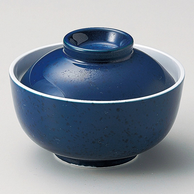 金正陶器 二色紺吹菓子碗 1個（ご注文単位1個）【直送品】