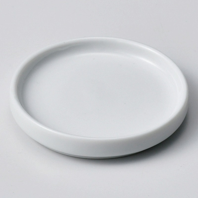 金正陶器 白８０ｍｍ蓋皿 1個（ご注文単位1個）【直送品】
