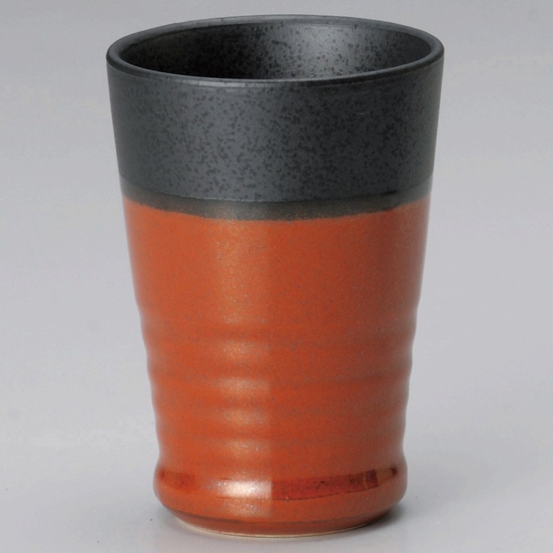 金正陶器 鉄赤フリーカップ（大） 1個（ご注文単位1個）【直送品】