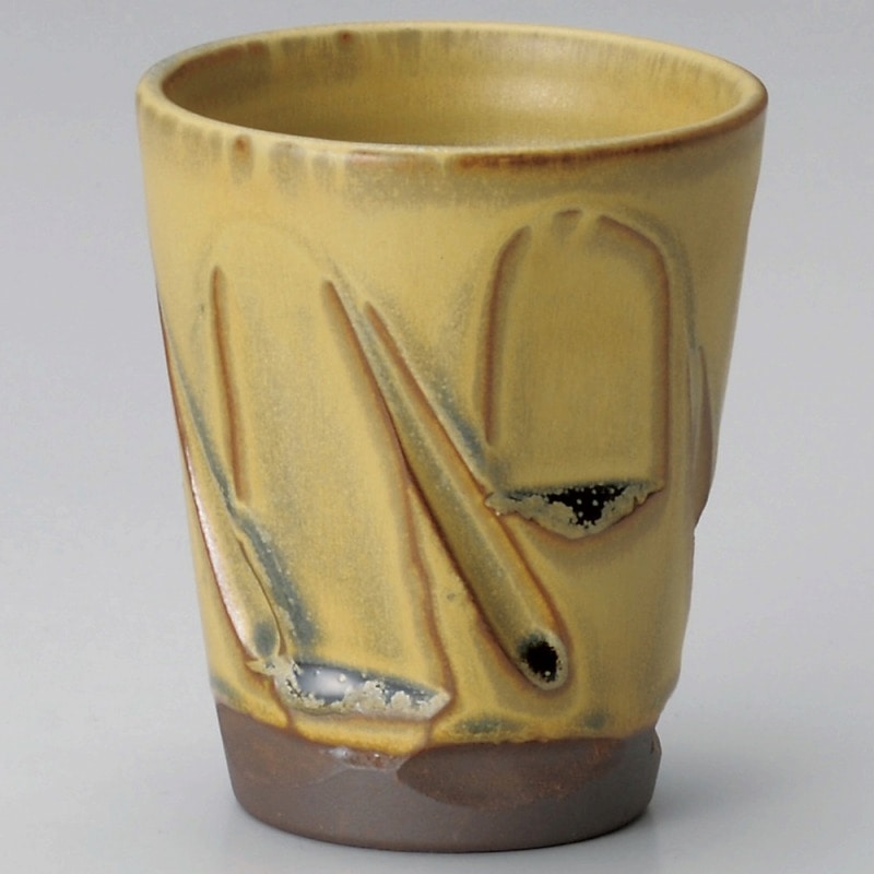 金正陶器 イラボ削りフリーカップ 1個（ご注文単位1個）【直送品】