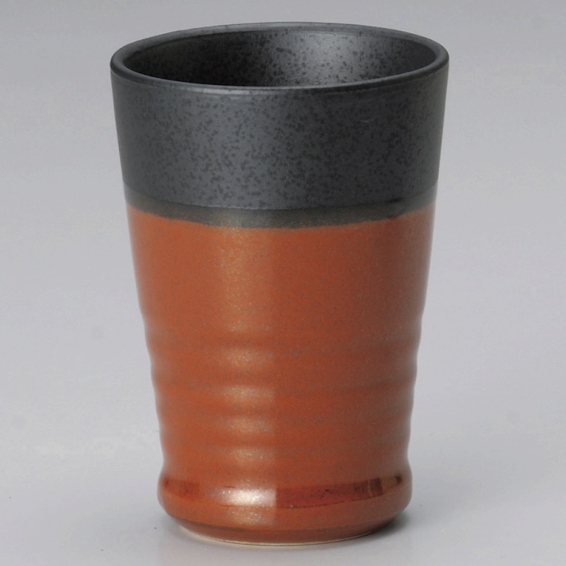 金正陶器 鉄赤フリーカップ（中） 1個（ご注文単位1個）【直送品】