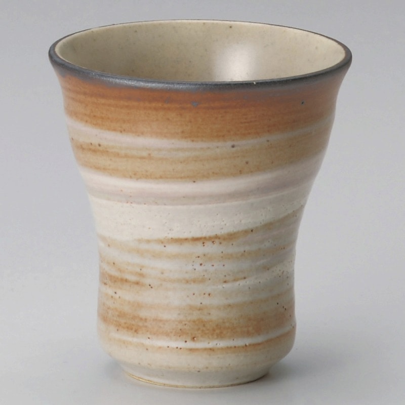 金正陶器 赤志野フリーカップ 1個（ご注文単位1個）【直送品】