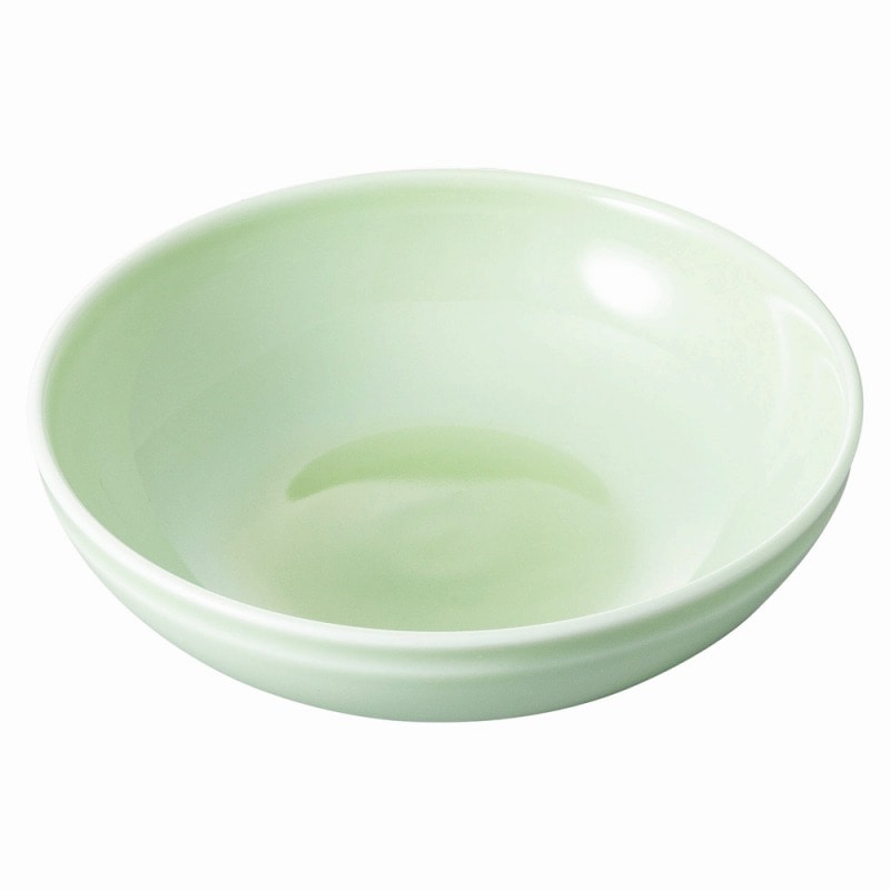 【直送品】金正陶器 メロウグリーン ５.０鉢 1個（ご注文単位1個）
