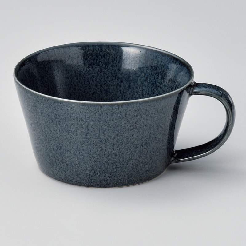 >【直送品】金正陶器 藍 スープカップ 1個（ご注文単位1個）