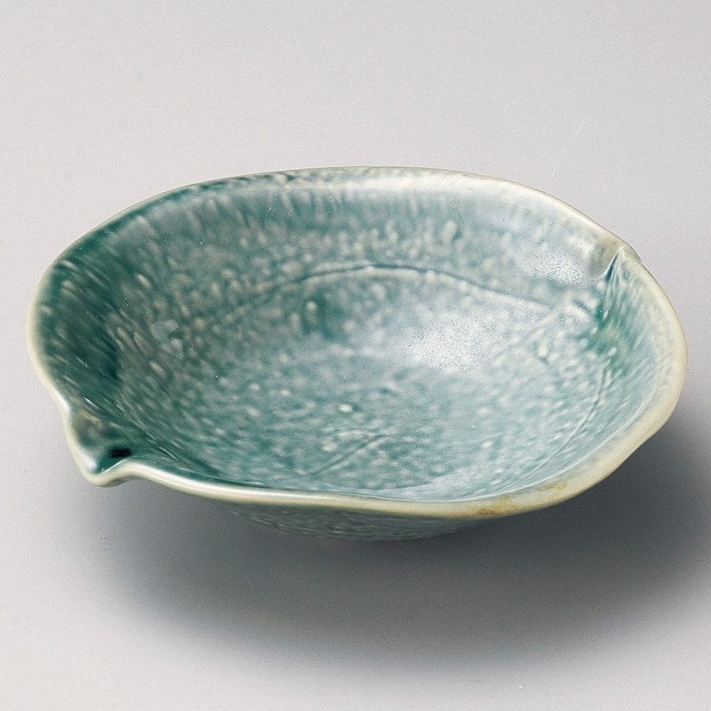 金正陶器 銅織部１４㎝がんどち鉢 1個（ご注文単位1個）【直送品】