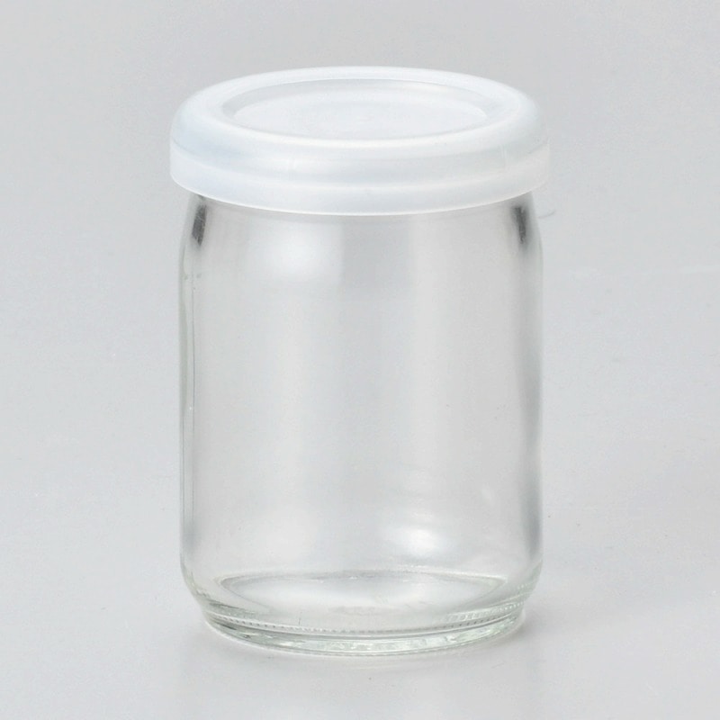 金正陶器 蓋付デザート瓶ゼリー（ガラス） 1個（ご注文単位1個）【直送品】