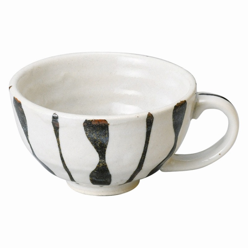 金正陶器 サビ十草スープカップ 1個（ご注文単位1個）【直送品】