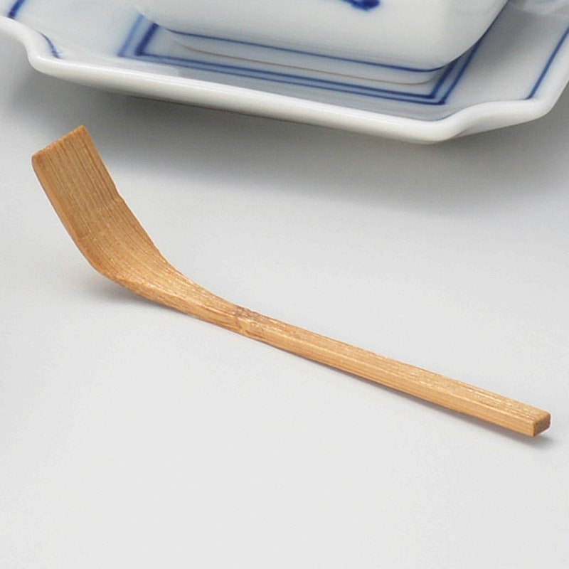 【直送品】金正陶器 すす竹薬味スプーン 1個（ご注文単位1個）