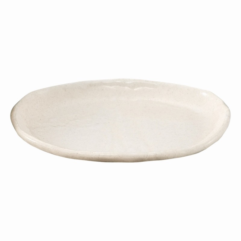 金正陶器 なごみ白楕円大皿 1個（ご注文単位1個）【直送品】