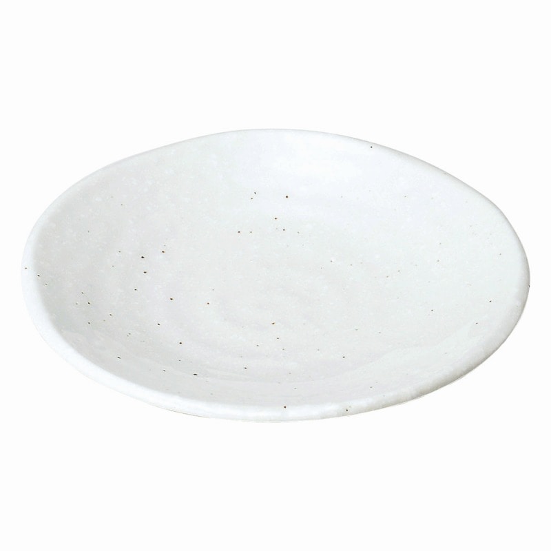 金正陶器 ゆらり粉引き４.５寸皿 1個（ご注文単位1個）【直送品】