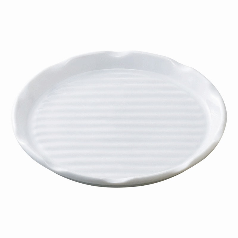 金正陶器 機能食器１６㎝串皿 白 1個（ご注文単位1個）【直送品】