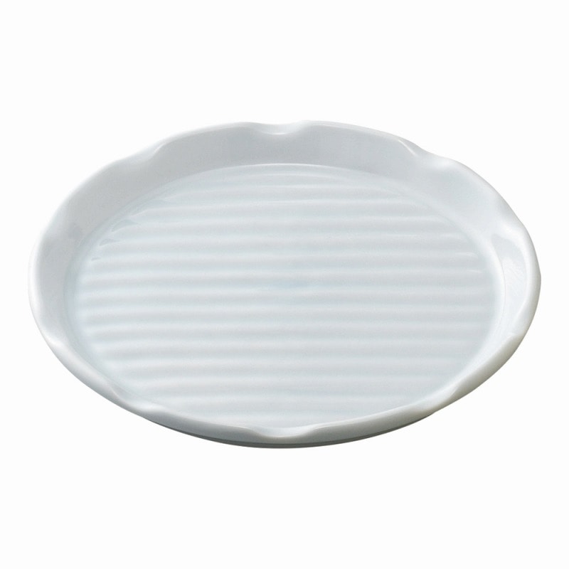 金正陶器 機能食器１６㎝串皿 青白磁 1個（ご注文単位1個）【直送品】