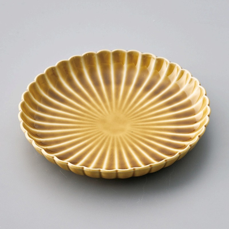 金正陶器 ｷｾﾞﾄ菊型4.0皿 1個（ご注文単位1個）【直送品】