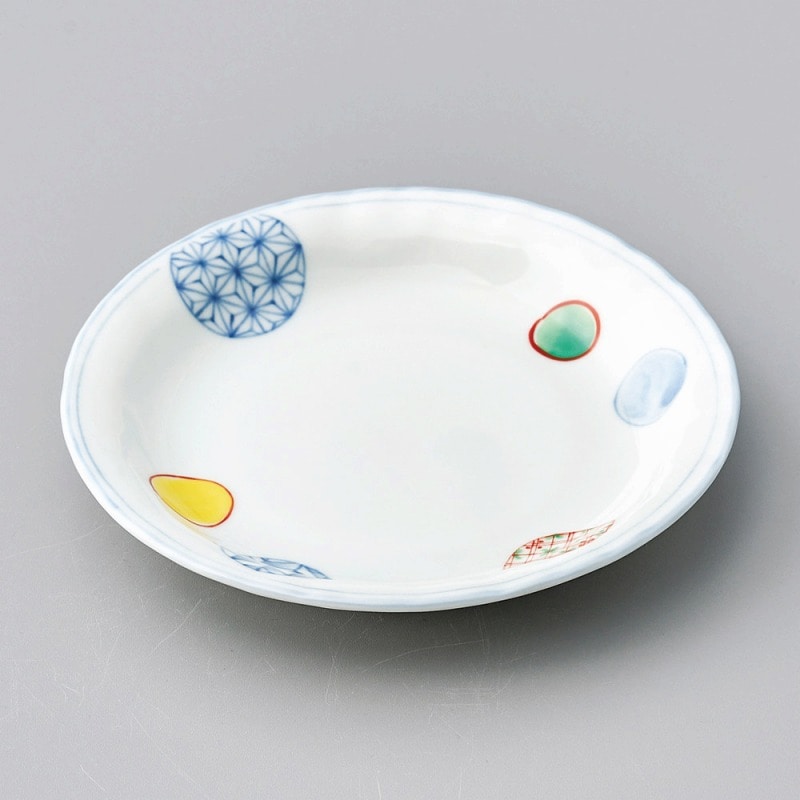 金正陶器 錦丸紋4.0皿 1個（ご注文単位1個）【直送品】