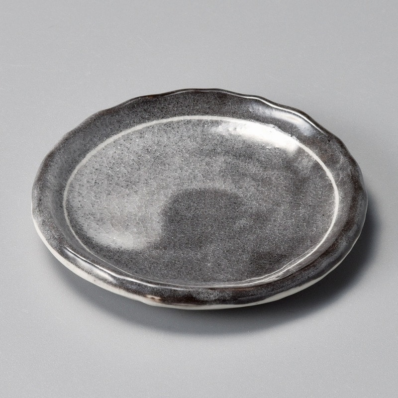 金正陶器 ﾈｽﾞﾐ志野3.0丸小皿 1個（ご注文単位1個）【直送品】