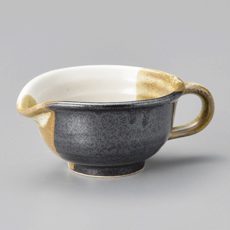 金正陶器 茶塗り分ﾄﾞﾚｯｼﾝｸﾞ鉢(小) 1個（ご注文単位1個）【直送品】