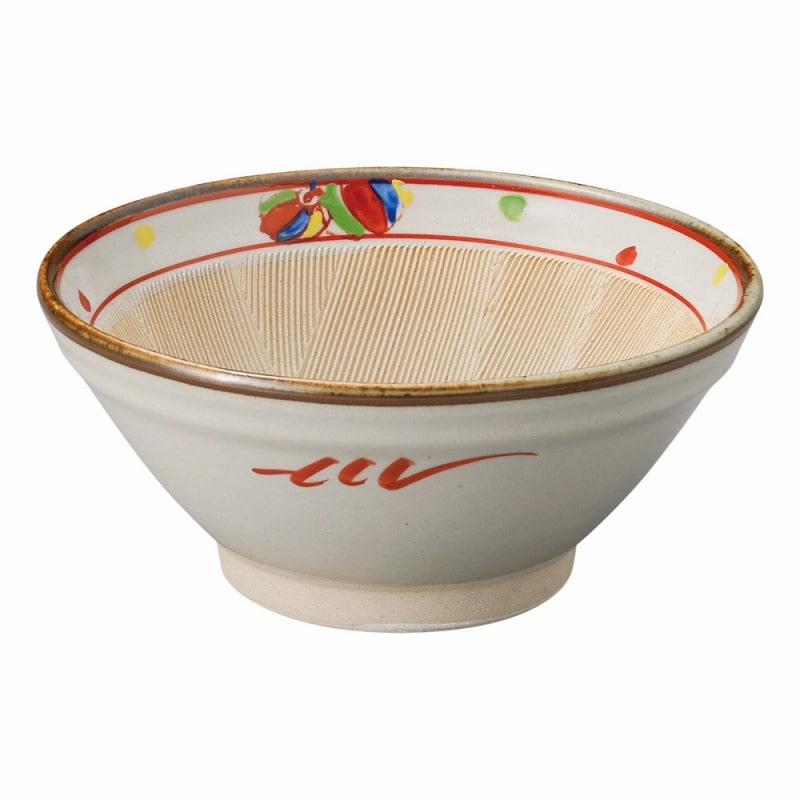 金正陶器 京風船5寸ｽﾘ鉢 1個（ご注文単位1個）【直送品】