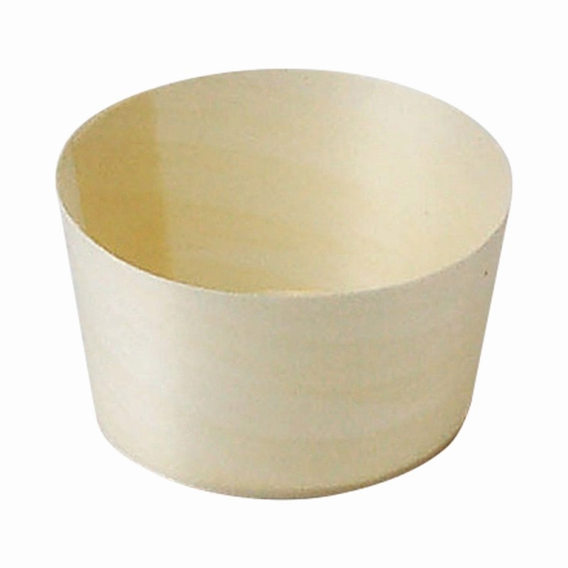 金正陶器 経木容器(ﾎﾟﾌﾟﾗ)丸型(100枚入)中 1個（ご注文単位1個）【直送品】