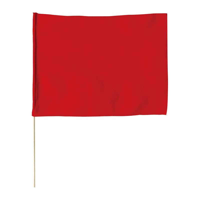 ㈱アーテック特大旗（直径１２ミリ）赤 1本（ご注文単位1本）【直送品】