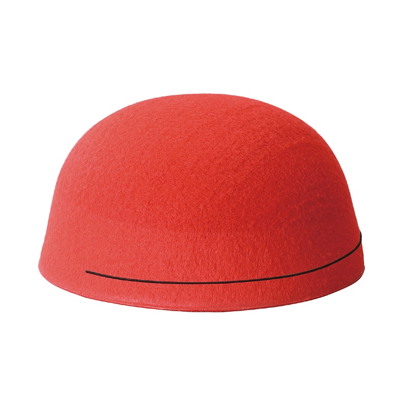 ㈱アーテックフェルト帽子　赤 1個（ご注文単位1個）【直送品】