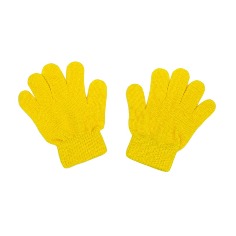㈱アーテックカラーのびのび手袋　黄　１０双組 1セット（ご注文単位1セット）【直送品】