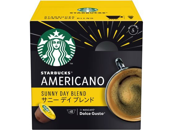 ネスレ スターバックス サニーデイブレンド ドルチェ グスト 12杯分 1箱※軽（ご注文単位1箱)【直送品】