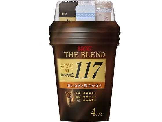 UCC カップコーヒー ザ・ブレンド 117 4P 1セット※軽（ご注文単位1セット)【直送品】