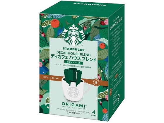 ネスレ スターバックス ディカフェ ハウスブレンド 4杯 ドリップコーヒー 1箱※軽（ご注文単位1箱)【直送品】