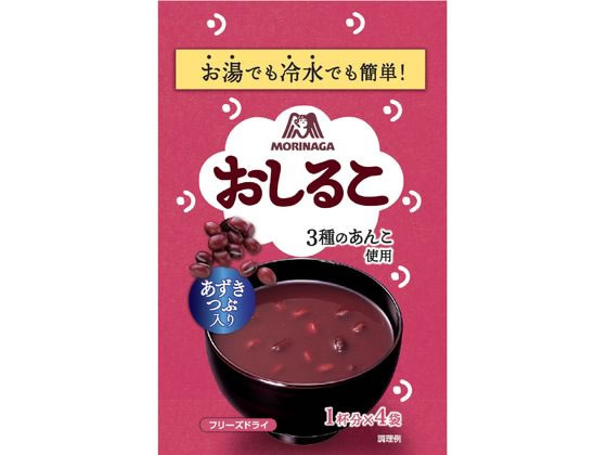 森永製菓 おしるこ 18g×4袋 1パック※軽（ご注文単位1パック)【直送品】