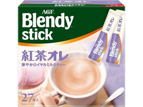 AGF ブレンディ スティック 紅茶オレ 27本 73307 1箱※軽（ご注文単位1箱)【直送品】