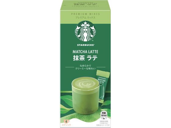 ネスレ スターバックス 抹茶ラテ 4P スティック 1箱※軽（ご注文単位1箱)【直送品】