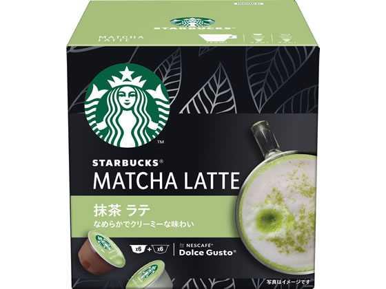 ネスレ スターバックス 抹茶ラテ ネスカフェ ドルチェ グスト カプセル 6杯分 1箱※軽（ご注文単位1箱)【直送品】