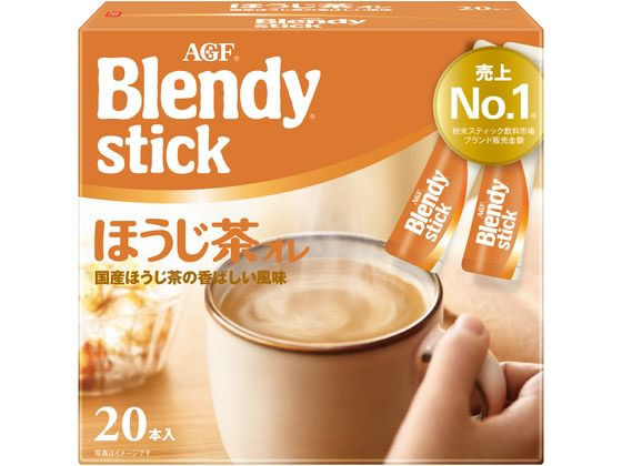 AGF ブレンディ スティック ほうじ茶オレ 20本 1箱※軽（ご注文単位1箱)【直送品】