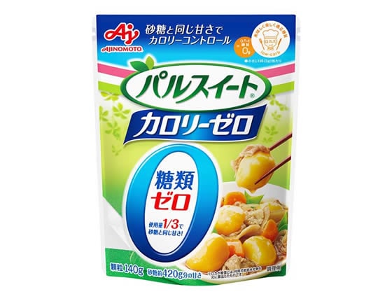 >味の素 パルスイート カロリーゼロ 140g袋 1袋※軽（ご注文単位1袋)【直送品】