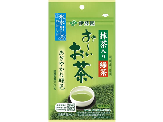 伊藤園 抹茶入り緑茶 100g 1袋※軽（ご注文単位1袋)【直送品】