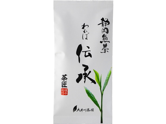 大井川茶園 静岡煎茶 伝承 わかば 100g 1袋※軽（ご注文単位1袋)【直送品】