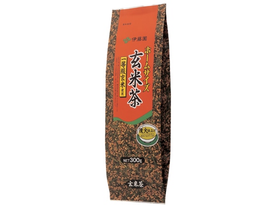 伊藤園 ホームサイズ 玄米茶 300g 1袋※軽（ご注文単位1袋)【直送品】