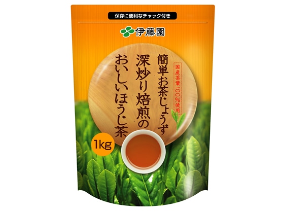 伊藤園 簡単お茶じょうず 深炒り焙煎のほうじ茶 1kg 1袋※軽（ご注文単位1袋)【直送品】