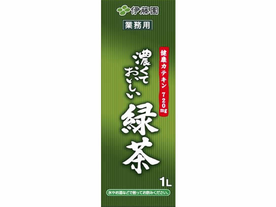 伊藤園 【業務用】濃くておいしい緑茶 1L 1本※軽（ご注文単位1本)【直送品】