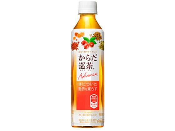日本コカ・コーラ カラダ巡リ茶 Advance PET 410mL 1本※軽（ご注文単位1本)【直送品】